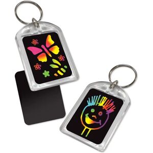 Melissa & Doug Model - Multicolore Scratch Art Key Chain Party Pack - Key Chain Activity Kit Melissa & Doug Model - Multicolore Scratch Art Key Chain Party Pack - Key Chain Activity Kit