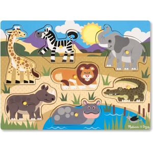 Puzzle en bois Safari Melissa & Doug - 7 pièces Puzzle en bois Safari Melissa & Doug - 7 pièces
