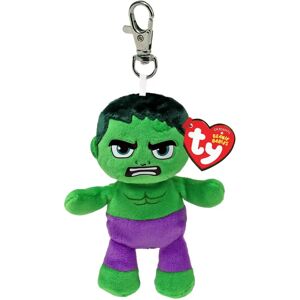 Ty Ty Beanie Boos Hulk Keychain - Plush Marvel Key Clip Ty Ty Beanie Boos Hulk Keychain - Plush Marvel Key Clip