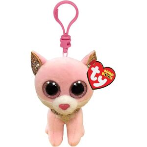Ty Fiona the Cat Key Clip - Plush Keychain Ty Fiona the Cat Key Clip - Plush Keychain