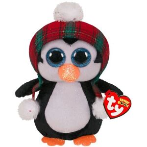 TY Beanie Boo Cheer Penguin - Jouet en peluche - Noël - 15cm TY Beanie Boo Cheer Penguin - Jouet en peluche - Noël - 15cm