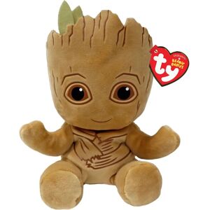 Ty Marvel Groot Plush Toy - Green - 15cm - Soft Ty Marvel Groot Plush Toy - Green - 15cm - Soft