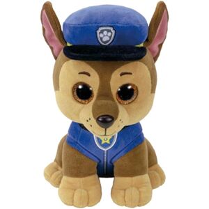Peluches Ty Chase - Paw Patrol - Publicité Peluches Ty Chase - Paw Patrol - Publicité
