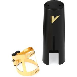 Vandoren LC590DP Finition Or - Ligature avec couvre-bec pour V16 bari sax - Publicité Vandoren LC590DP Finition Or - Ligature avec couvre-bec pour V16 bari sax - Publicité