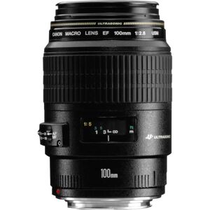 Canon EF 100mm f/2.8 Macro USM - Camera Lens - Black Canon EF 100mm f/2.8 Macro USM - Camera Lens - Black