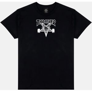 Thrasher Model e20thrskgblk Tricou negru cu mânecă scurtă Thrasher Model e20thrskgblk Tricou negru cu mânecă scurtă