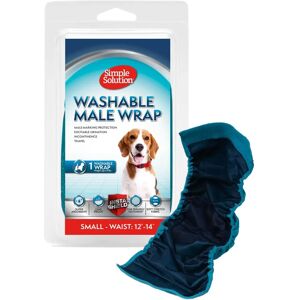 Simple Solution Dog Male Washable Wrap Small - Dog Washable Male Wrap Simple Solution Dog Male Washable Wrap Small - Dog Washable Male Wrap