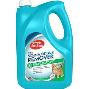 Simple Solution Stain and Odour Remover - Cat - 4 litre Bottle Simple Solution Stain and Odour Remover - Cat - 4 litre Bottle