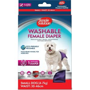 Simple Solution Dog Nappy Size S - Female - Washable Simple Solution Dog Nappy Size S - Female - Washable
