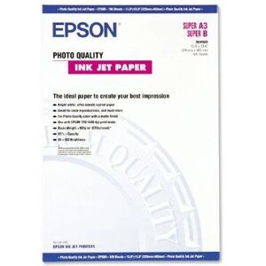 Carta fotografica Epson A3+ - 102g/m² Opaca 100 Fogli Carta fotografica Epson A3+ - 102g/m² Opaca 100 Fogli