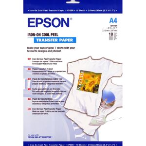Epson C13S041154 Premium Transfer Paper - A4 for Fabric Epson C13S041154 Premium Transfer Paper - A4 for Fabric