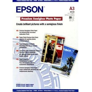Epson Premium Semi-Gloss Photo Paper - Photo Paper, DIN A3, 251g/m² Epson Premium Semi-Gloss Photo Paper - Photo Paper, DIN A3, 251g/m²