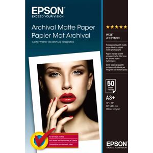 Epson C13S041340 - A3+ Matte Paper - 189gsm Epson C13S041340 - A3+ Matte Paper - 189gsm