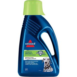 Bissell Wash & Protect Pet - Środek czyszczący / Odświeżacz - 1.5L - Świeży - Skoncentrowany - Przejrzysty Bissell Wash & Protect Pet - Środek czyszczący / Odświeżacz - 1.5L - Świeży - Skoncentrowany - Przejrzysty