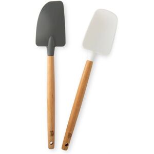 Nordic Ware Silikon og Tre Spatel - 2-pakning - 36.8x7.6x1.3 cm Nordic Ware Silikon og Tre Spatel - 2-pakning - 36.8x7.6x1.3 cm
