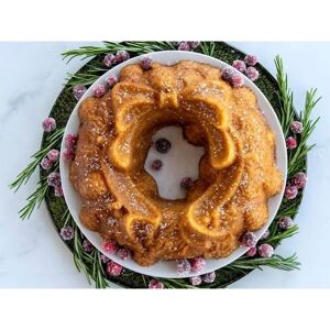 Nordic Ware Silver Holiday Wreath Bundt Pan - Cast Aluminum, 9 Cups Nordic Ware Silver Holiday Wreath Bundt Pan - Cast Aluminum, 9 Cups