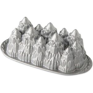 Nordic Ware Alpine Forest Loaf Pan - Silver, 6-cup capacity, Oven safe Nordic Ware Alpine Forest Loaf Pan - Silver, 6-cup capacity, Oven safe