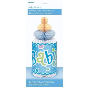 Guirlande pour baby shower Unique Party 61720 à pois bleus - Décoration de fête - Publicité Guirlande pour baby shower Unique Party 61720 à pois bleus - Décoration de fête - Publicité