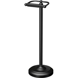 Gatco 1436MX Freestanding Toilet Paper Holder - Toilet Paper Holder - 22” H - Matte Black Gatco 1436MX Freestanding Toilet Paper Holder - Toilet Paper Holder - 22” H - Matte Black
