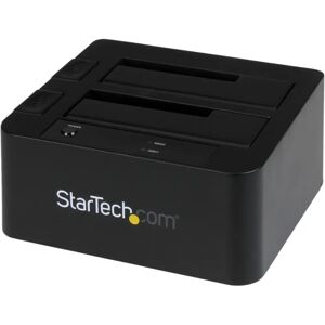 StarTech.com SDOCK2U33EB Stacja dokująca do przechowywania - SATA III, UASP, USB 3.0 StarTech.com SDOCK2U33EB Stacja dokująca do przechowywania - SATA III, UASP, USB 3.0