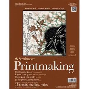 Strathmore Heavy Printing Pad - Professional-Quality Paper for Printmaking Strathmore Heavy Printing Pad - Professional-Quality Paper for Printmaking