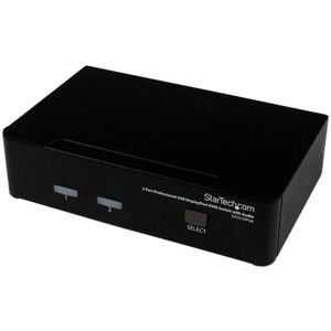 StarTech.com Black 2 Port DisplayPort USB KVM Switch - Professional StarTech.com Black 2 Port DisplayPort USB KVM Switch - Professional