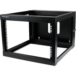 StarTech.com Wall Mount Server Rack 6U Hinged - Black - Wall mounted rack StarTech.com Wall Mount Server Rack 6U Hinged - Black - Wall mounted rack