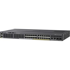 Cisco Catalyst WS-C2960X-24PD-L Network Switch - Managed Layer 2 Gigabit Ethernet PoE Cisco Catalyst WS-C2960X-24PD-L Network Switch - Managed Layer 2 Gigabit Ethernet PoE