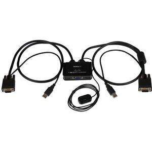 StarTech.com SV211USB KVM přepínač - Černá - Podporuje 2 PC - 2048x1536 StarTech.com SV211USB KVM přepínač - Černá - Podporuje 2 PC - 2048x1536