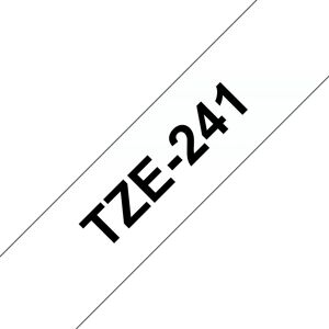 Brother TZE-241 Black on White Label Tape - Label-making tape Brother TZE-241 Black on White Label Tape - Label-making tape
