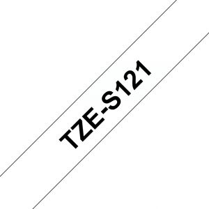 Brother TZE-S121 Label Tape - 9mm, 8m, Transparent Brother TZE-S121 Label Tape - 9mm, 8m, Transparent