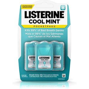 Listerine Cool Mint Pocketpaks Breath Strips - Breath Strips Listerine Cool Mint Pocketpaks Breath Strips - Breath Strips