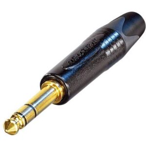 Neutrik NP3X-B Svart 1/4" Telefonplugg Kabeltilkobling Neutrik NP3X-B Svart 1/4" Telefonplugg Kabeltilkobling