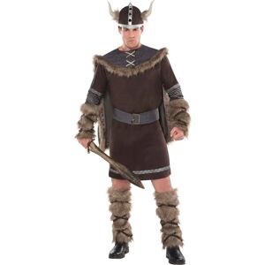 Amscan 997044 Adult Viking Fancy Dress Costume - Viking Theme Amscan 997044 Adult Viking Fancy Dress Costume - Viking Theme