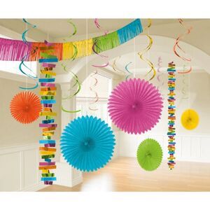 Amscan 241701-90-55 Juego de Decoraciones - Fiesta Tipo Amscan 241701-90-55 Juego de Decoraciones - Fiesta Tipo