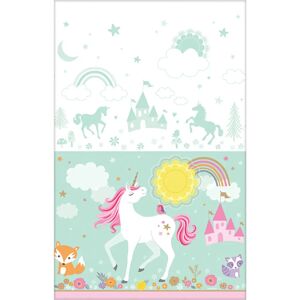 Feestdecoratie Amscan 571929 - Eenhoorn thema, regenboogkleuren, groot 137x243cm Feestdecoratie Amscan 571929 - Eenhoorn thema, regenboogkleuren, groot 137x243cm