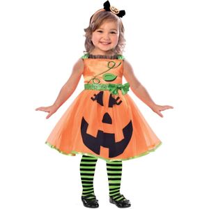 Amscan Kids Pumpkin Costume - Halloween Dress & Headband Amscan Kids Pumpkin Costume - Halloween Dress & Headband