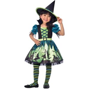 Amscan 9903410 Green-Blue Witch Costume - Costumes Amscan 9903410 Green-Blue Witch Costume - Costumes