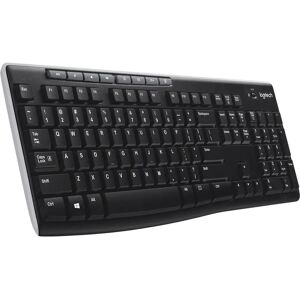 Logitech K270 Funk-Tastatur - RF Wireless QWERTY Schwarz Logitech K270 Funk-Tastatur - RF Wireless QWERTY Schwarz