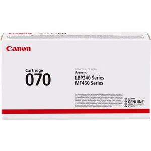 Cartuș toner Canon 070 - Negru - Tipar până la 3000 de pagini Cartuș toner Canon 070 - Negru - Tipar până la 3000 de pagini