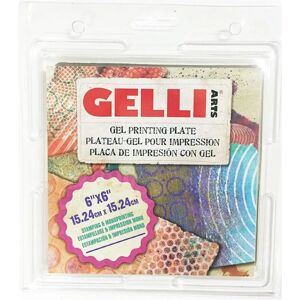 Gelli Arts 6x6x3/8" Gel Printing Plate - Gel Printing Plate Gelli Arts 6x6x3/8" Gel Printing Plate - Gel Printing Plate