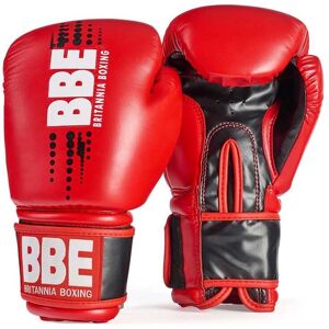 Britannia BBE Club FX Boxing Gloves - Black/Red - 16oz Britannia BBE Club FX Boxing Gloves - Black/Red - 16oz
