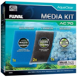 AquaClear Fluval AC Filter Media Kit - Filtration Media Set AquaClear Fluval AC Filter Media Kit - Filtration Media Set