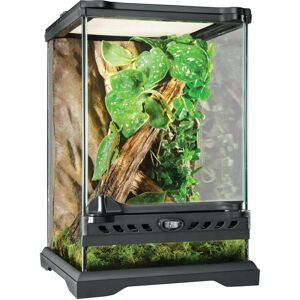 Exo Terra Nano Terrario - Negro, 20x20x20cm Exo Terra Nano Terrario - Negro, 20x20x20cm