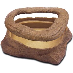 Exo Terra Mealworm Feeder - Reptile Food Dish, 5"L x 5"W x 6.1"H Exo Terra Mealworm Feeder - Reptile Food Dish, 5"L x 5"W x 6.1"H