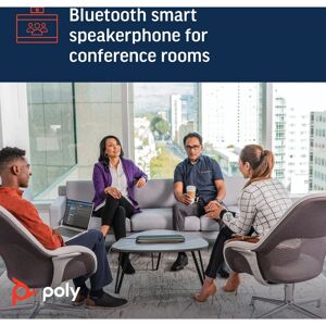 Poly Sync 60 Téléphone de conférence Bluetooth - Petites à moyennes salles - Publicité Poly Sync 60 Téléphone de conférence Bluetooth - Petites à moyennes salles - Publicité