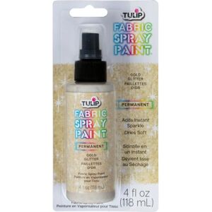 Tulip Glistening Gold Fabric Spray Paint - Fabric, Model IL26570 Tulip Glistening Gold Fabric Spray Paint - Fabric, Model IL26570