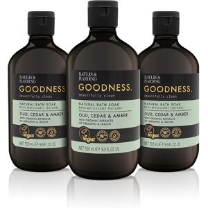 Baylis & Harding Goodness Oud, Cedar & Amber Bath Soak (500ml) Baylis & Harding Goodness Oud, Cedar & Amber Bath Soak (500ml)