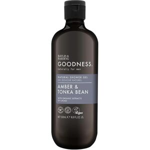 Baylis & Harding Goodness Mannen Douchegel Amber & Tonka Bean - 500ml Baylis & Harding Goodness Mannen Douchegel Amber & Tonka Bean - 500ml