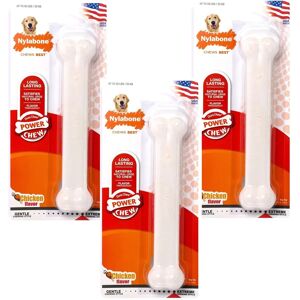 Nylabone DuraChew Bone - Chicken Flavour Large for dogs up to 23kg Nylabone DuraChew Bone - Chicken Flavour Large for dogs up to 23kg